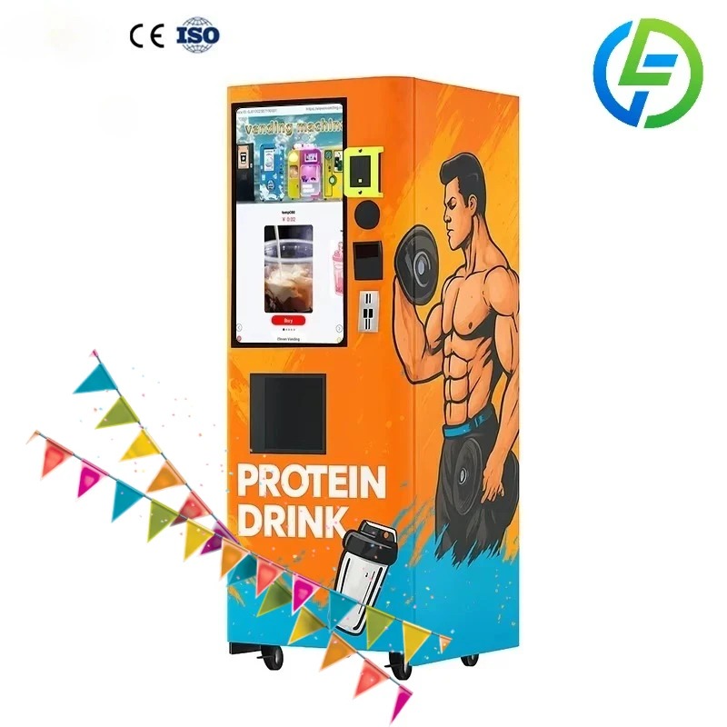 Nutrition Of Fitness - Mesin Penjual Protein Shake Otomatis yang