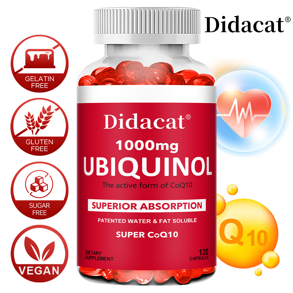 Ubiquinol CoQ10 Softgel Nabati - Coq10 Ubiquinol Softgel ulasan dan harga