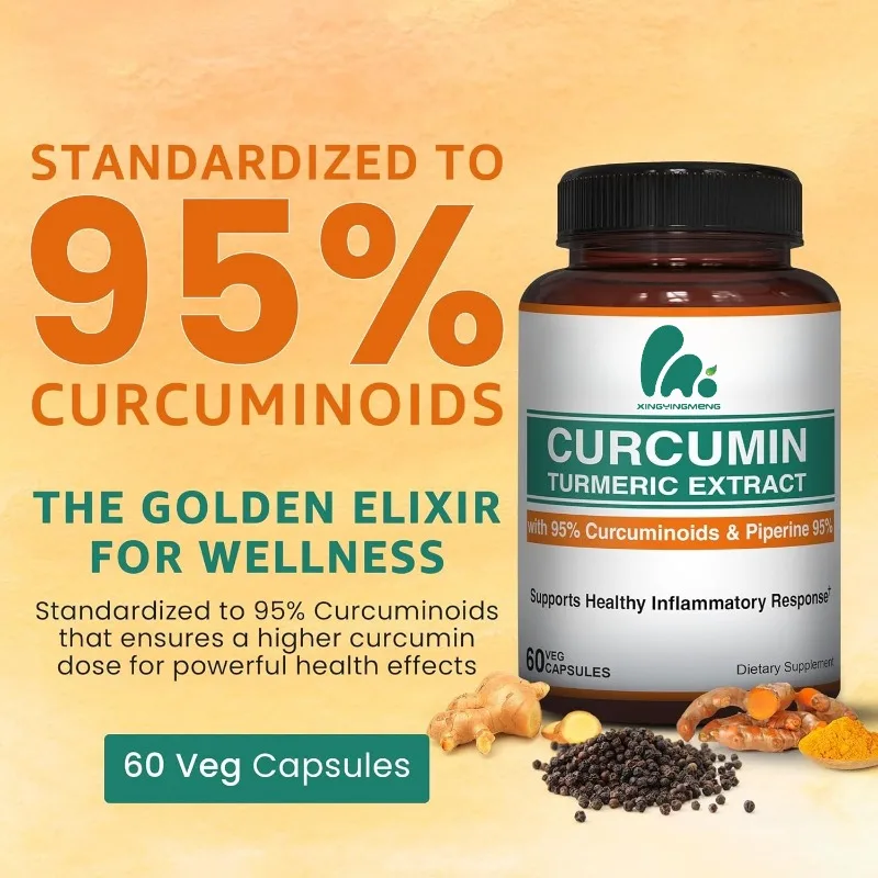 Suplemen Nutrisi Kunyit Kurkum - Turmeric Curcumin Capsule ulasan dan harga
